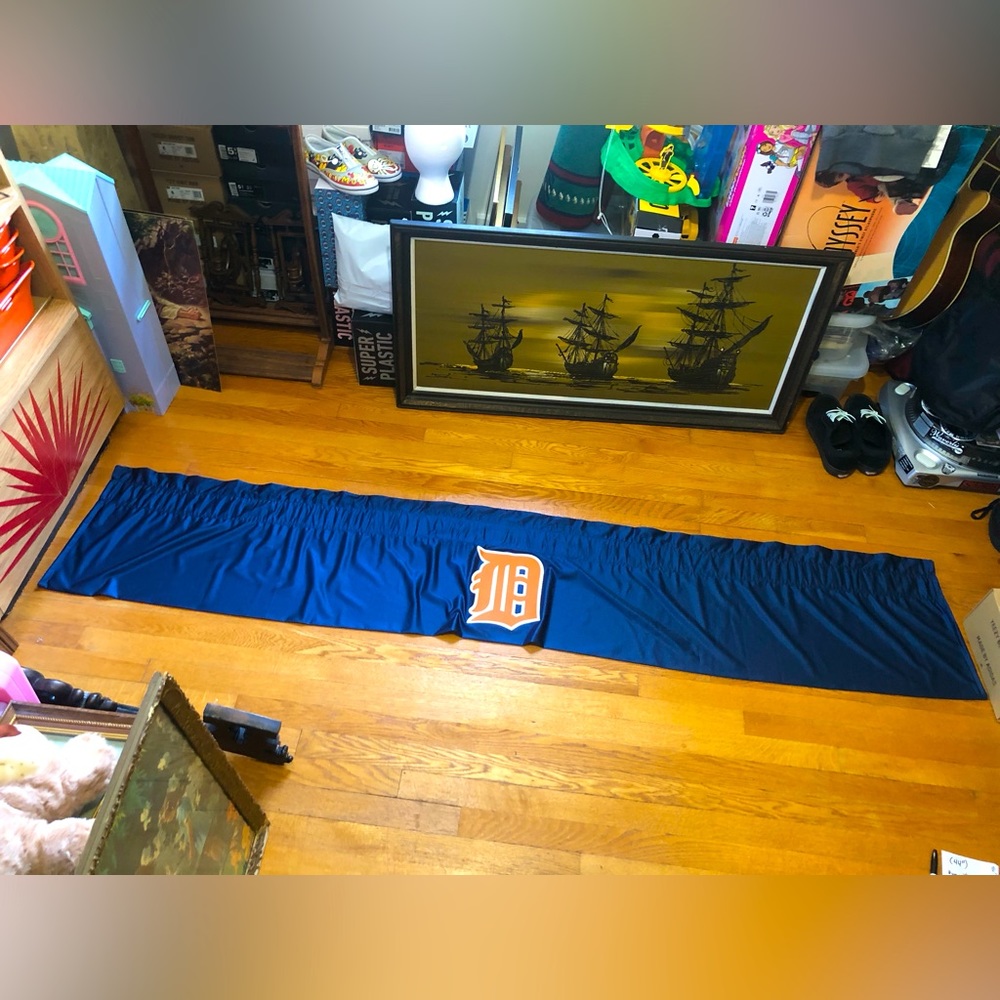 Detroit Tigers Valance for Boys Bedroom/Man Cave
